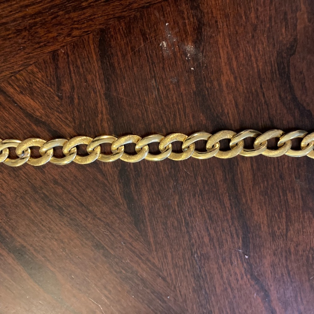 Napier Golden Chain Bracelet
